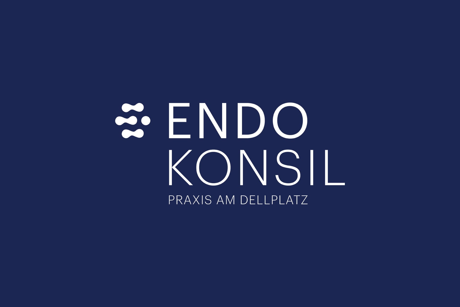 Logo der EndoKonsil-Praxis am Dellplatz in Duisburg